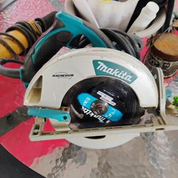 Makita Saw And Porter Cable Grinder 