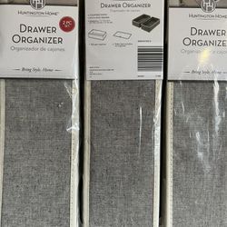 $7.00  Each New Huntington Home Drawer closet Organizer Removable Dividers