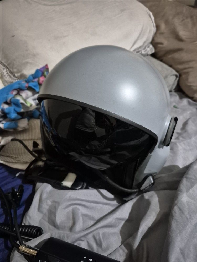 Real Helicopter Pilot Helmet MSA LH050 L, XL, 2XL