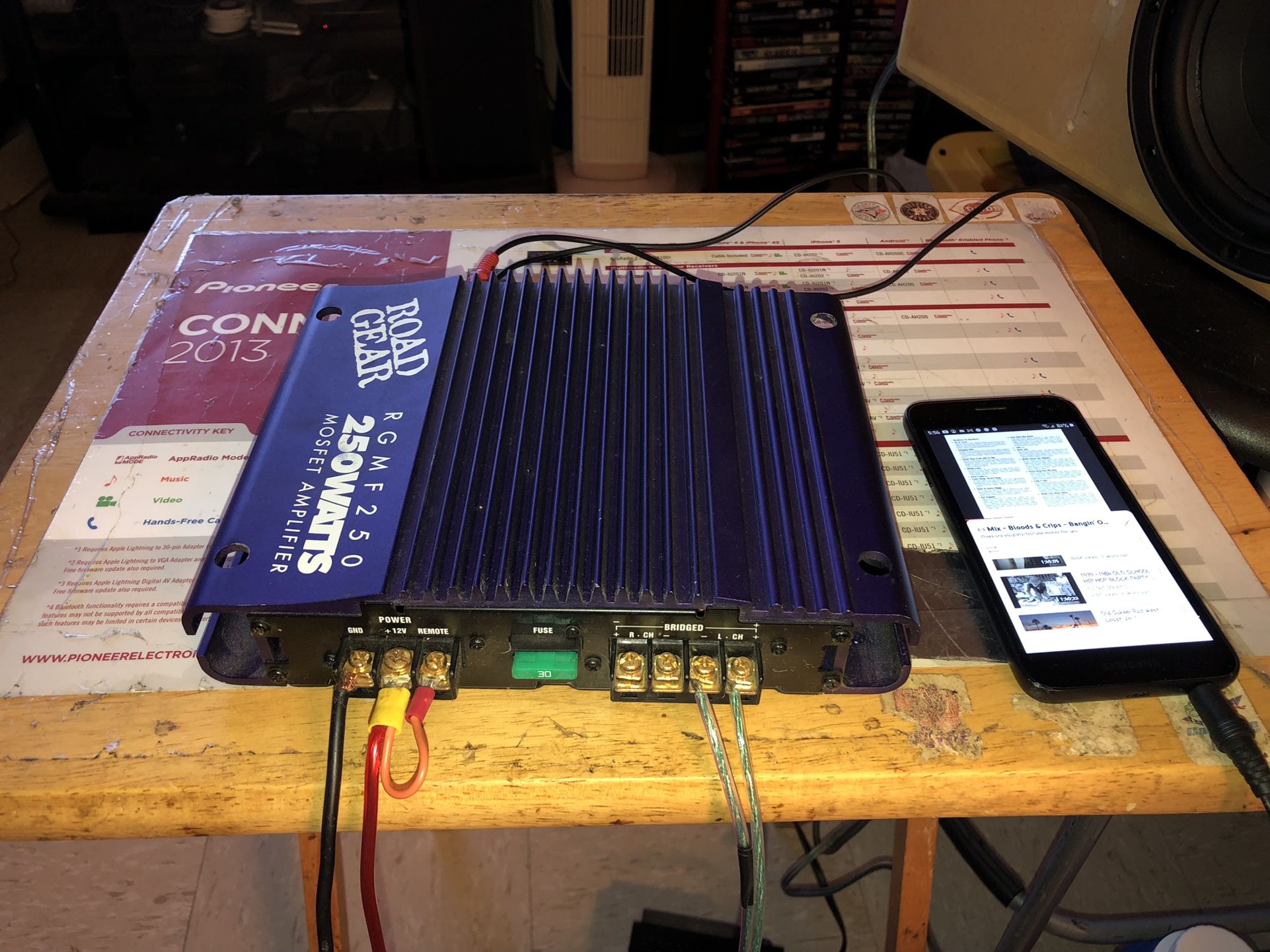Road Gear RGMF250 MOSFET Amplifier 💪🔊 Only The Amp