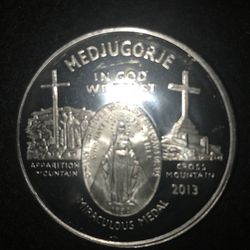 Silver 1 oz Medjugorje 2013