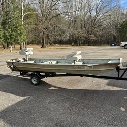 14 foot jon boat and trailer 