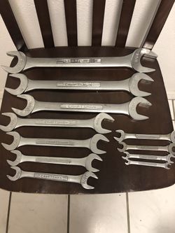 Craftsman open end wrenches 1-5/8- 1/4