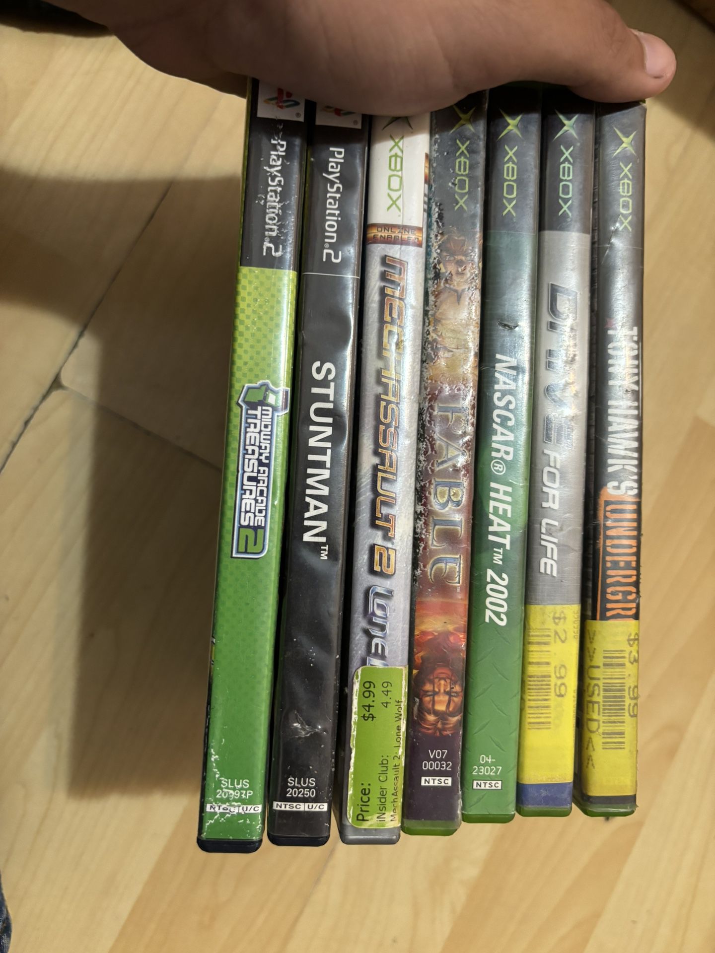 Xbox& Ps2 Games Bundle 