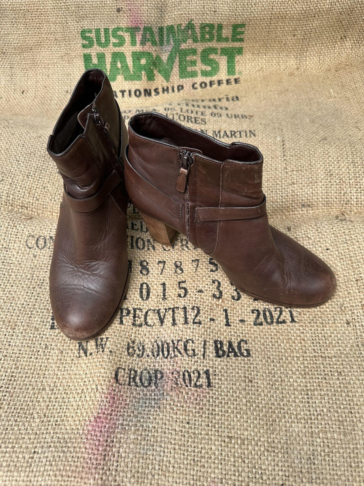 Cole Haan Leather Shoe Boot