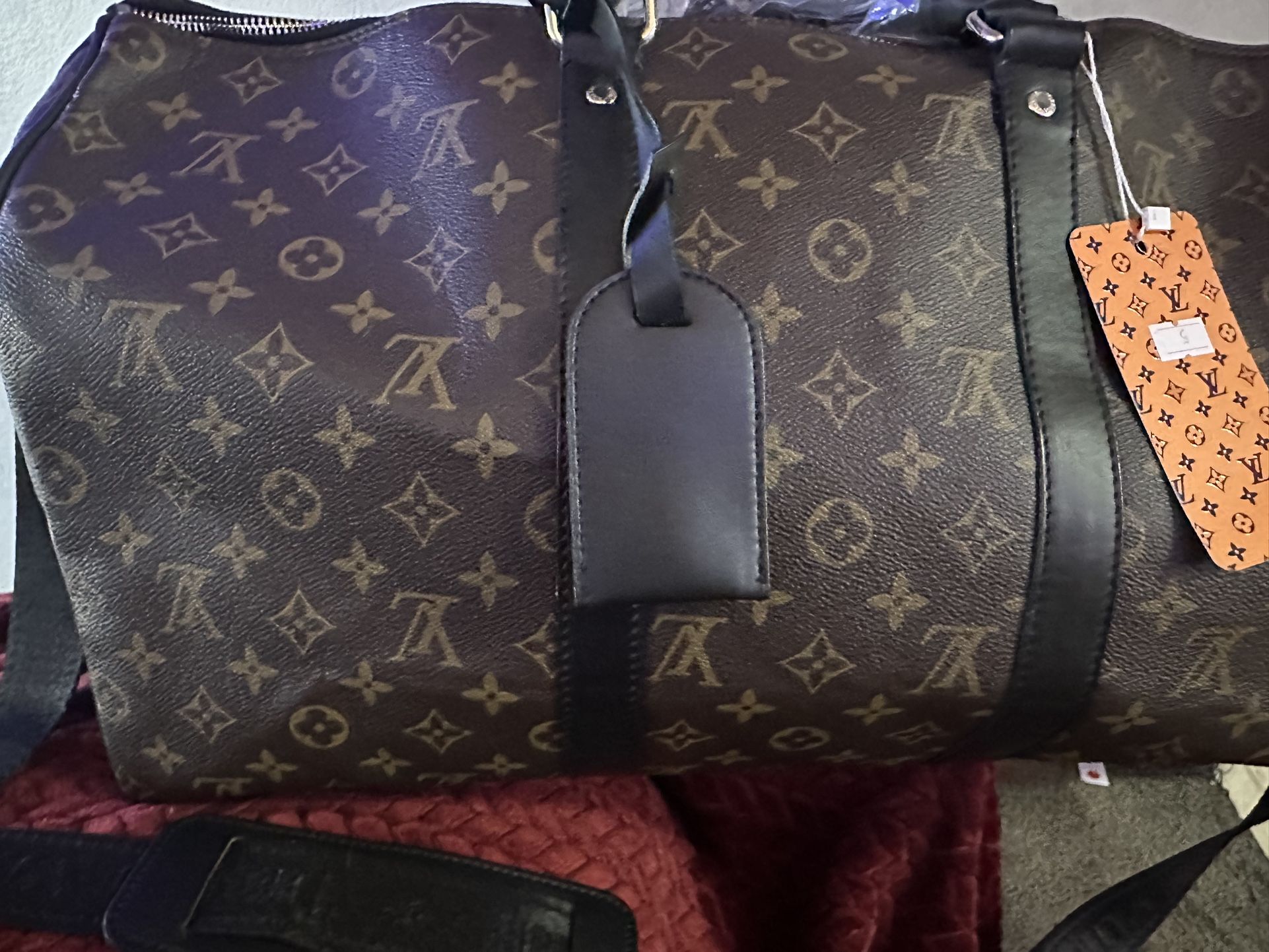 Brown Louis Vuitton, Duffel Bag