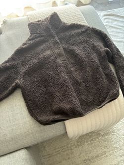 H&M Teddy Fleece Top Size XS