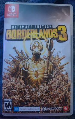 Borderlands 3 Ultimate Edition Switch Brand New Game (2023 Action Shooter RPG)