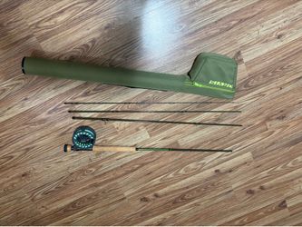 Orvis Encounter 9’ 6wt 4 piece fly rod and reel