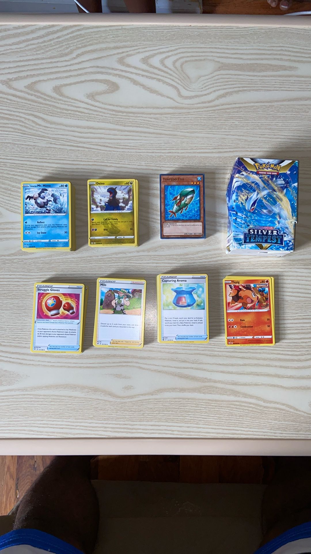 Silver Tempest Commons(Trainers And Pokemon)