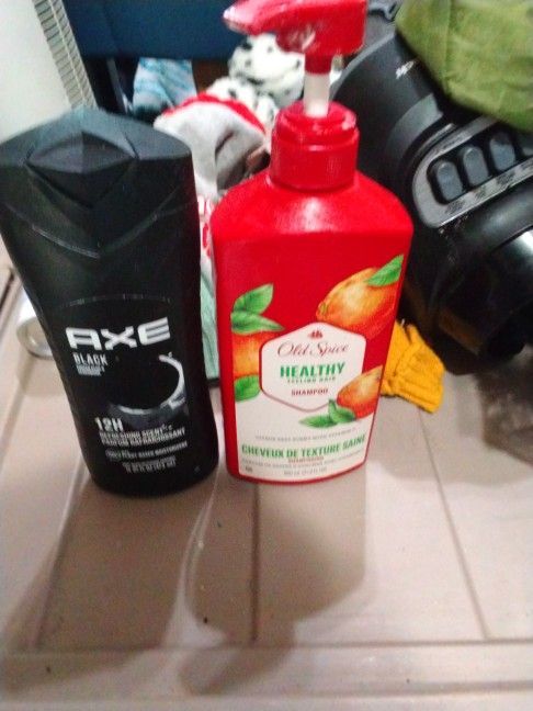 Men's Old Spice Shampoo Conditioner And Axe Body Wash $10