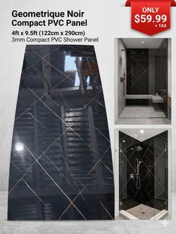 PVC 4X9.5 SHOWER PANELS