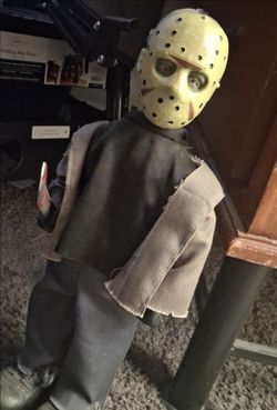 Gemmy mini animated jason voorhees Friday the 13th