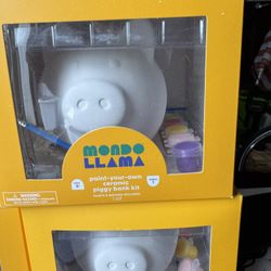 Mondo Llama Paint Your Own Piggy Bank