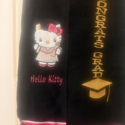 Hello Kitty Graduation Sash Time Flys It Will Be Here Before You Know It