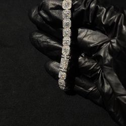 Diamond Halo Bracelet 