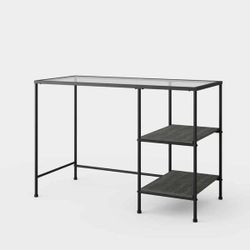 Glass Top Desk 