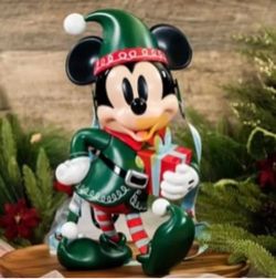 🎄 DISNEY PARKS MICKEY ELF POPCORN BUCKET ~ CHRISTMAS 🎄 NEW 2024 ~ IN HAND 