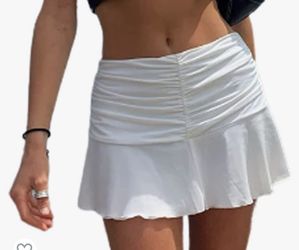 BNWOT  White Mini Skirt 