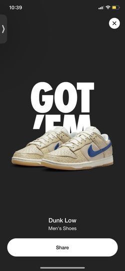 Bagel dunks Sz 8