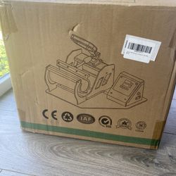 Heat press machine for cups