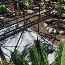 Antique Wrought Iron Stands