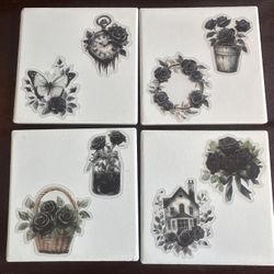 Set Of 4 Coasters 