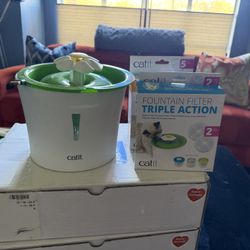 Cat it Water Fountain With 7 Extra Filters