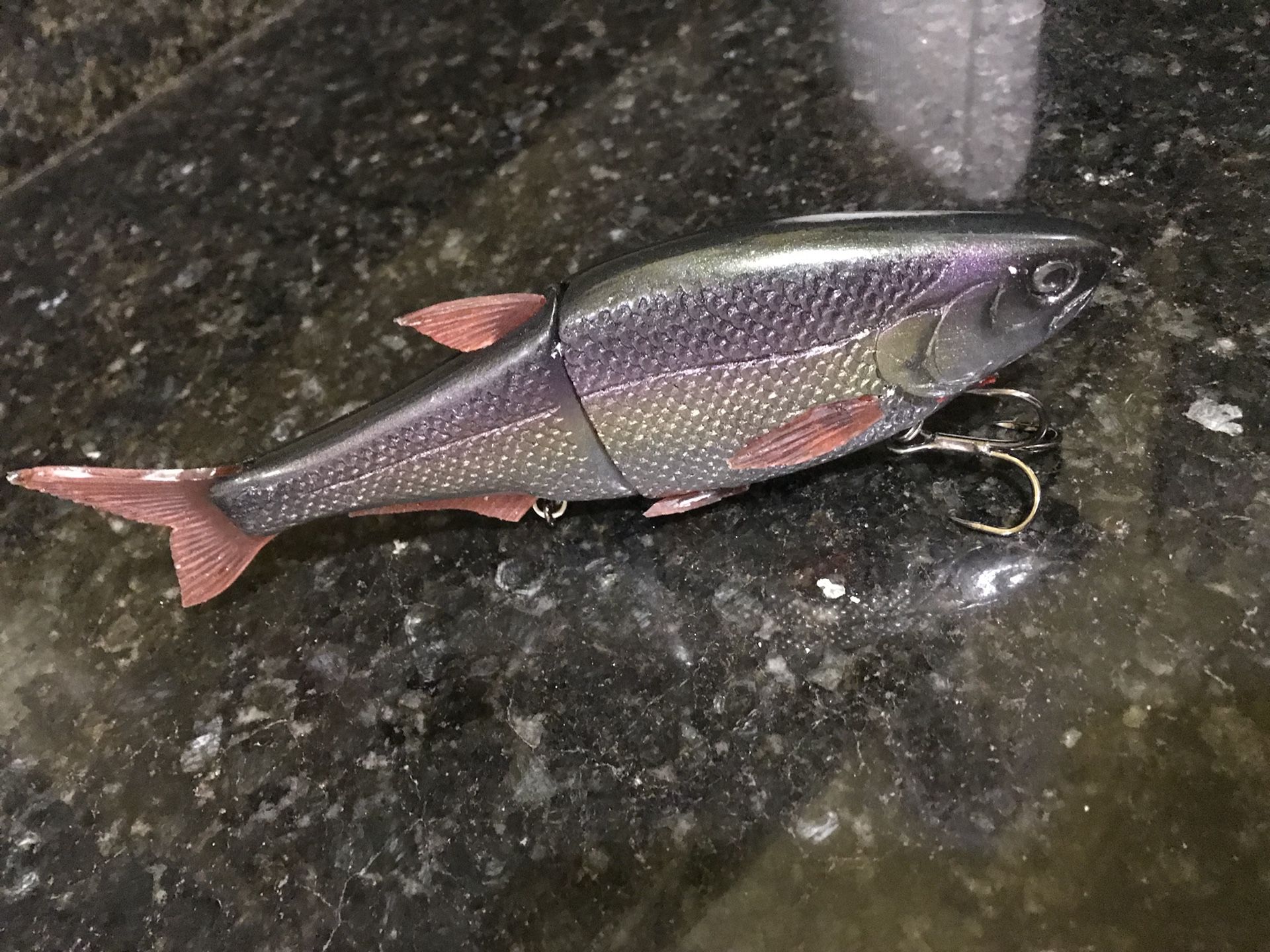 Hinkle shad glide bait