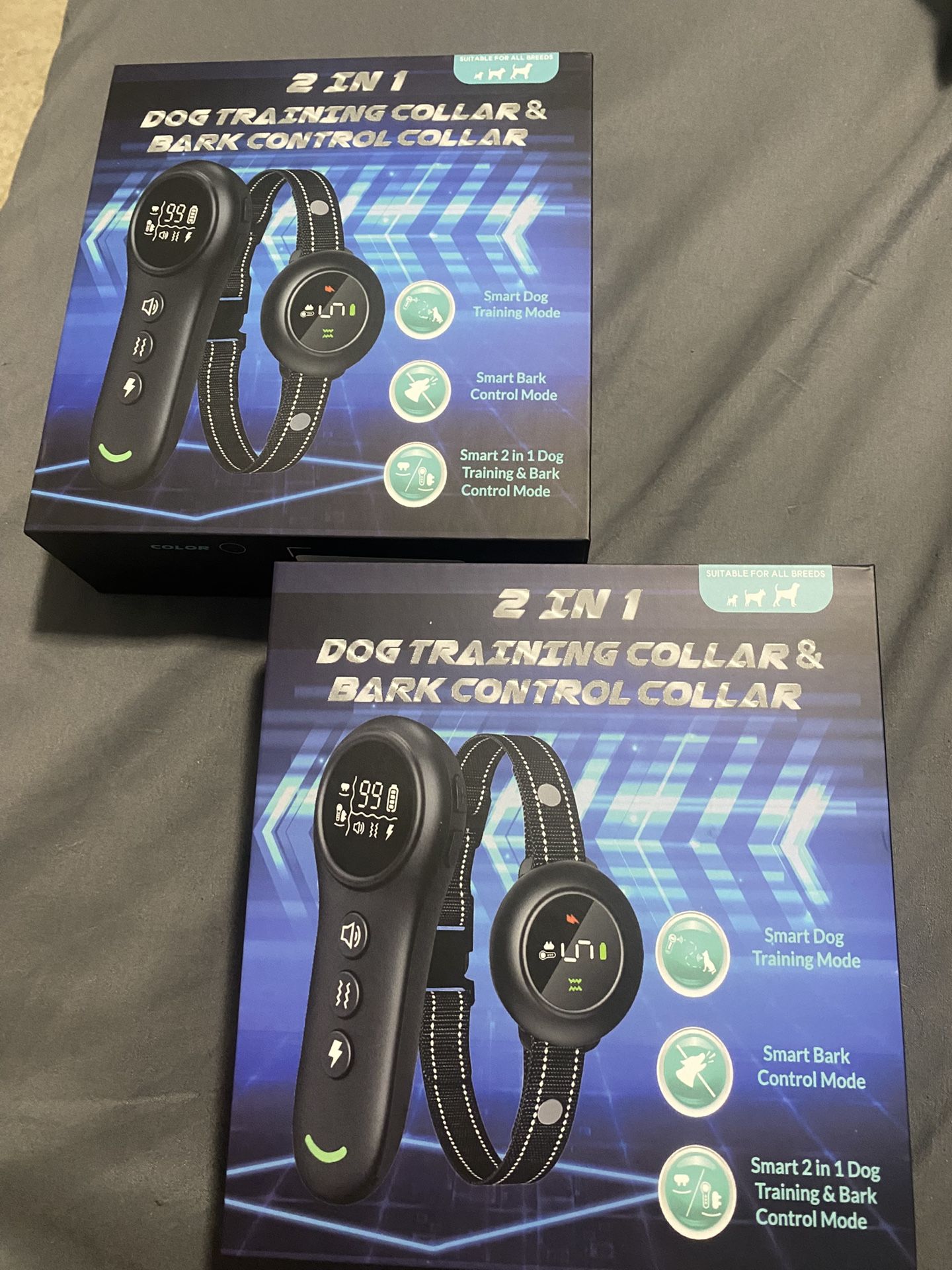 Dog Training Collar and Back Control Collar