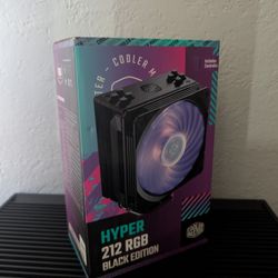 Cooler Master Hyper 212 RGB Black edition cpu cooler