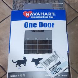 Large 1-Door Live Animal Cage Trap~Model #1079~Havahart