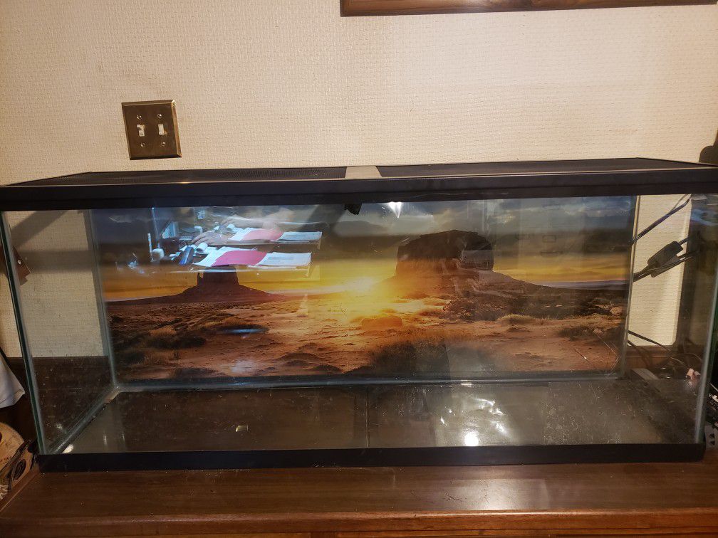 55 Gallon Reptile Tank w/ Screen