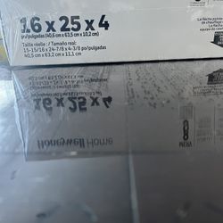 Honeywell Home 16 x 25 x 4 Furnace Air Filter FPR 8, MERV 8 (3-Pack)