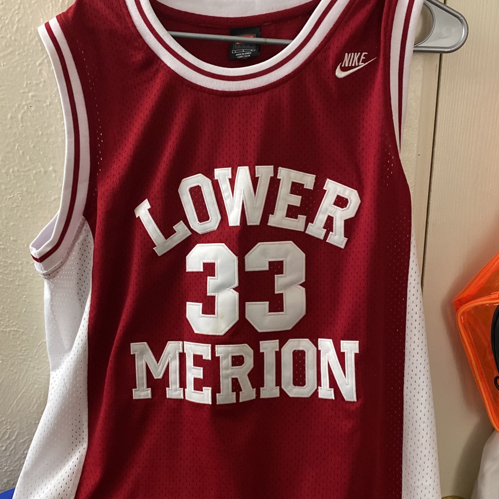 Kobe Lower Merion College Jersey Size L