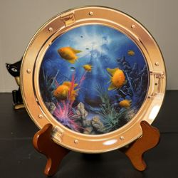 Royal Doulton Franklin Mint Vintage 1980s Neptune’s Porthole Collector Plate