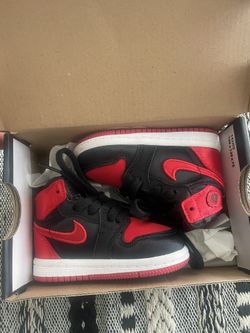 Jordan Bred 1s Size 4c 