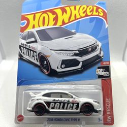 Hot Wheels 2018 Honda Civic Type R