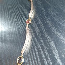 handmade mystic topaz bracelet 