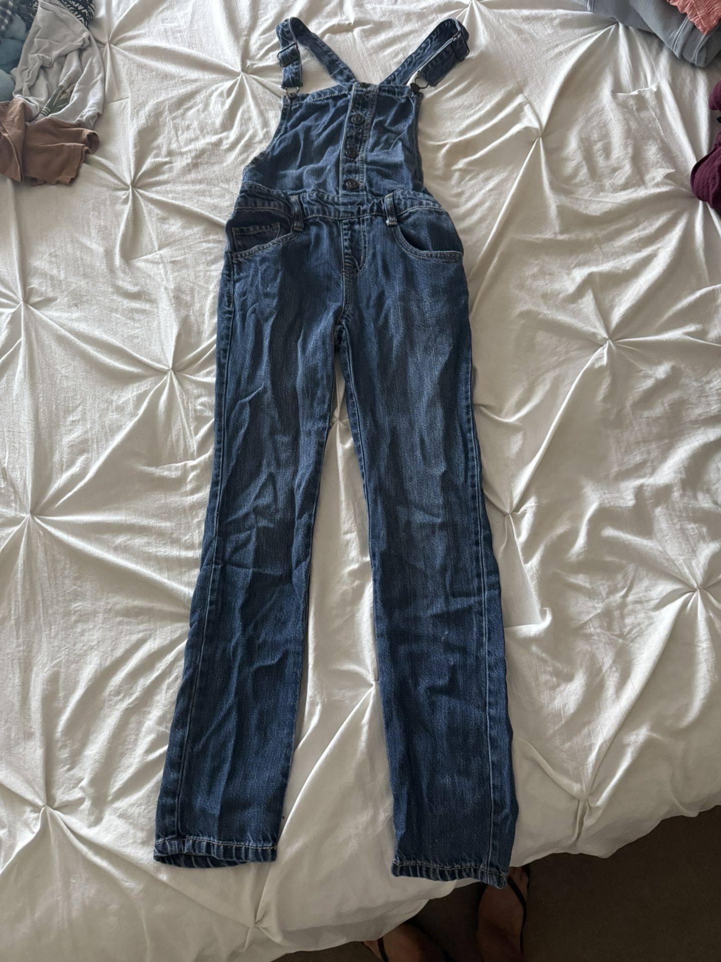 Cat & Jack Girls Denim Overalls
