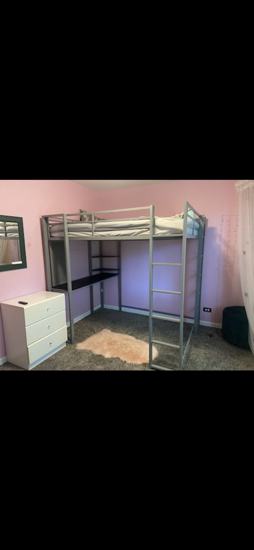 Full Sized Loft Bed for Sale in Algonquin, IL OfferUp