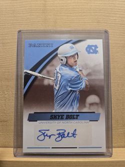 Panini Baseball Skye Bolt Autograph 