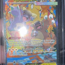 Pokémon TCG Special Illustration Rare Mega Kangaskhan EX  182/132 - MINT