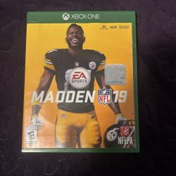 Madden 19 For Xbox One 