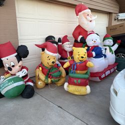 Vintage Gemmy Disney Inflatables 