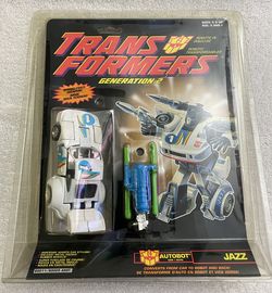 Transformers G2 Jazz 1992 MOC