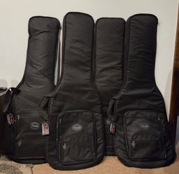 Fender Gig Bag Padded Guitar Case Stratocaster Telecaster Mustang New