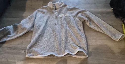 The North Face Men’s Gordon Lyons 1/4-Zip Pullover Size XLarge Heather Gray A001