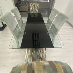 Glass Dining Room Table