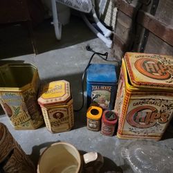 Vintage Food Tins